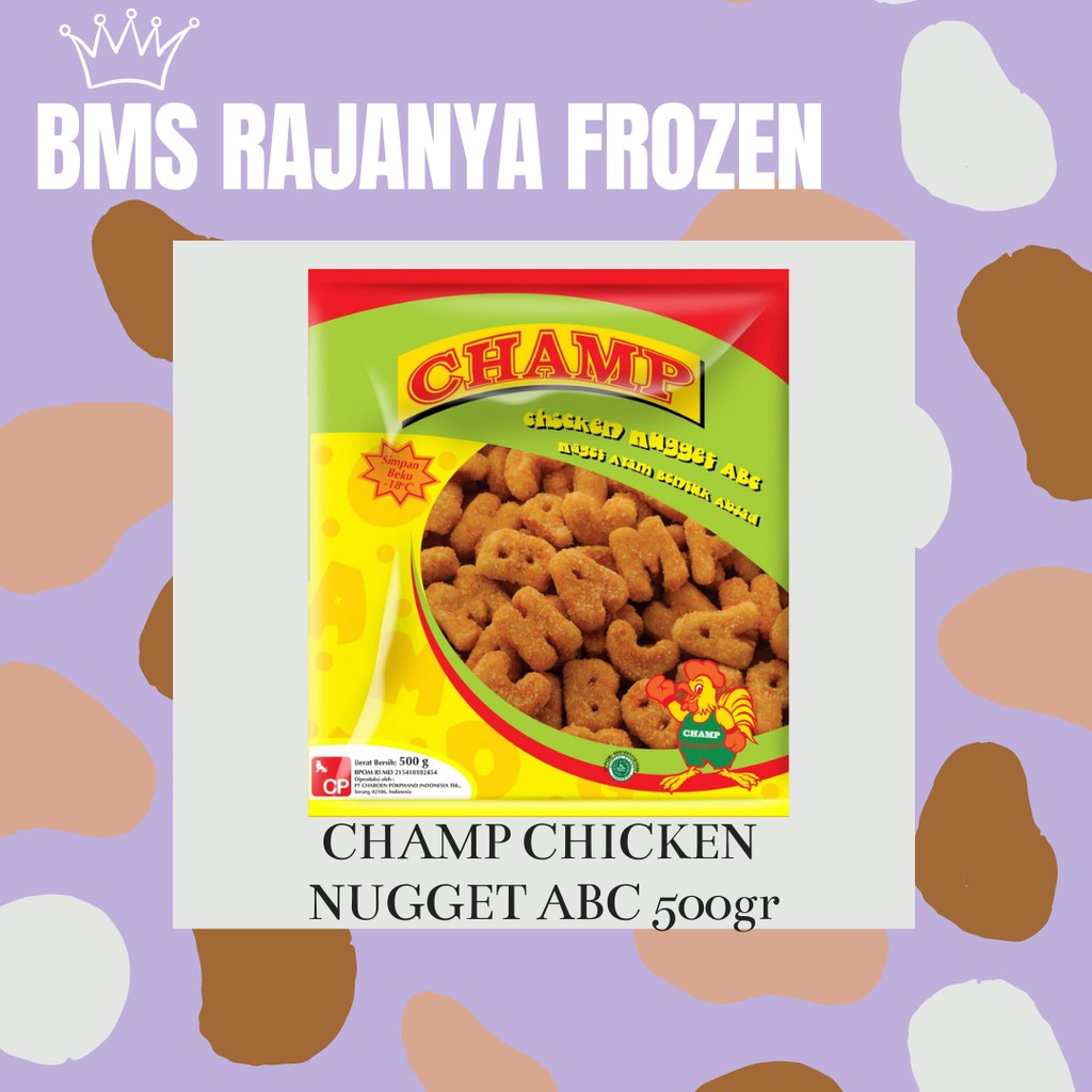 

CHAMP CHICKEN NUGGET ABC 500gr