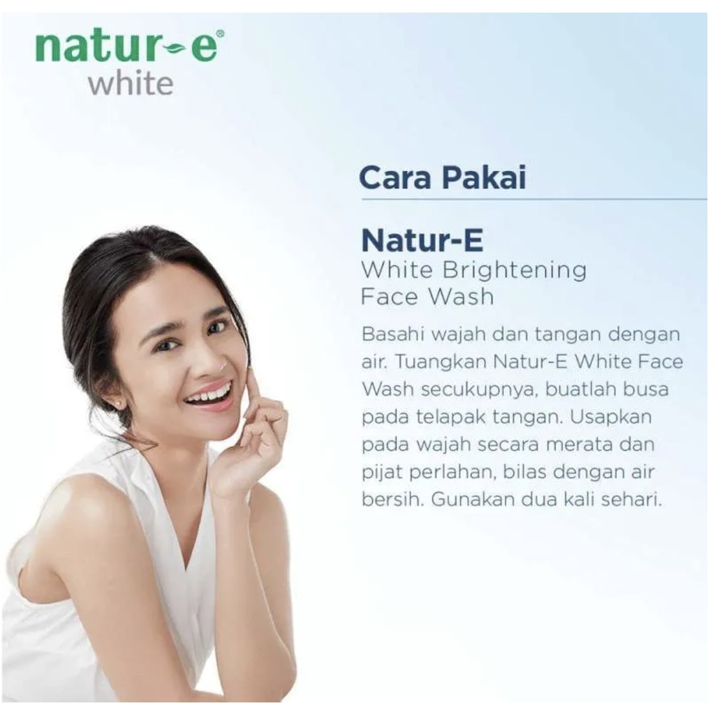 Face Wash Natur E White Series 50ML