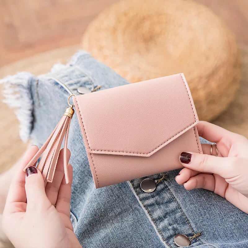 Dompet Lipat Wanita BS32 Dompet Wanita Mini Polos ACC