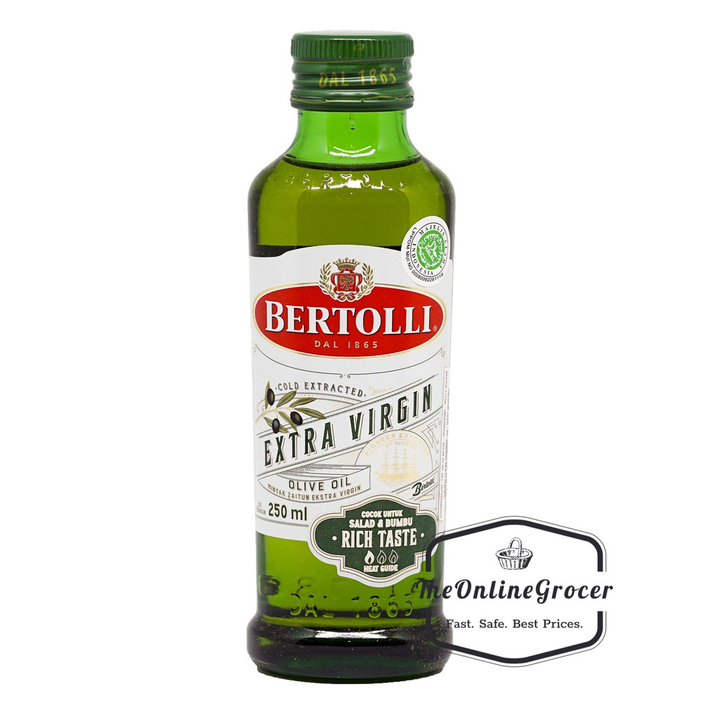 Bertolli Extra Virgin Olive Oil 250ml Minyak Zaitun Shopee Indonesia