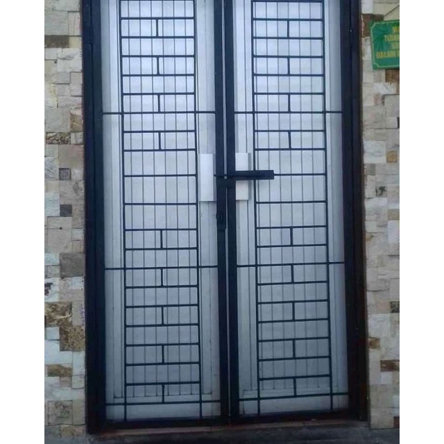 PINTU TERALIS MINIMALIS / PINTU HED / PINTU TRALIS BESI / PINTU TRALIS ANTI MALING MURAH