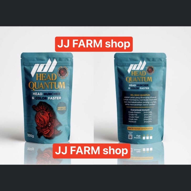 JDL HEAD QUANTUM & COLLOR FASTER kombinasi head jenong & collor warna merah size S M L pelet pakan l