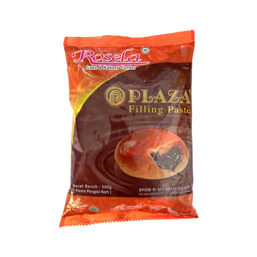 

PLAZA Filling Paste Chocolate 500 gram / Pasta Isi Roti Coklat Plaza
