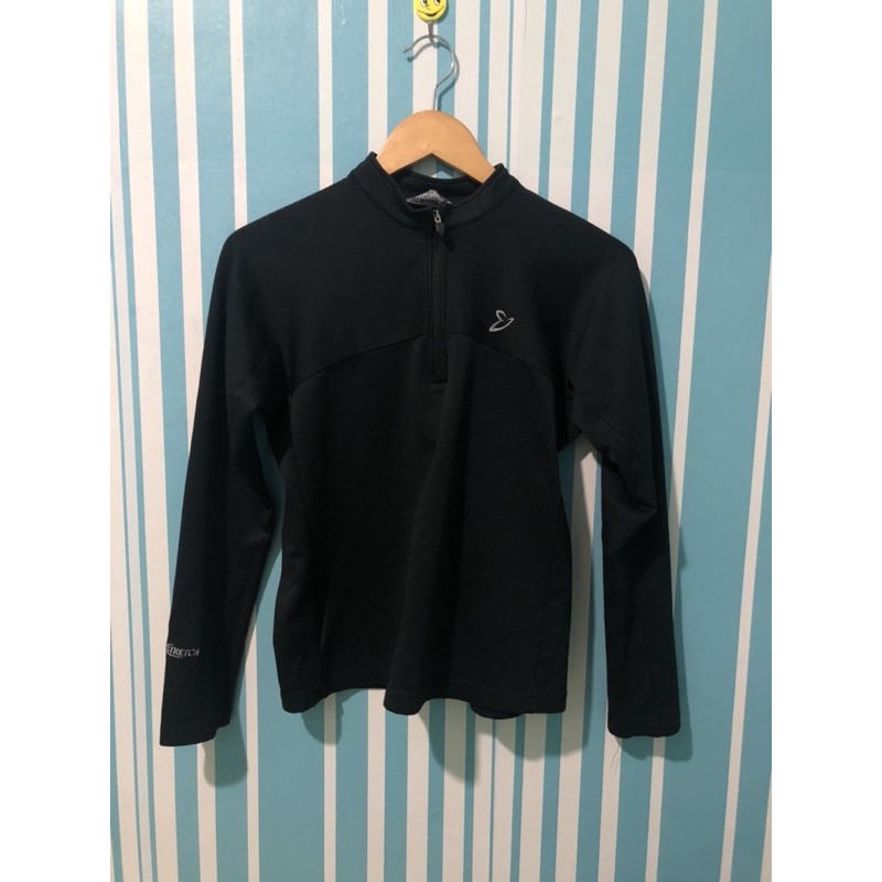 Baselayer Outdoor EDELWEISS Olahraga Hiking Camping Baju Outdoor Gunung Thrift Preloved Half zip