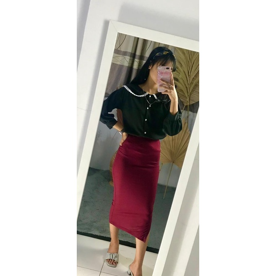 ilook | Kellya Top Blouse Renda |  Blouse Kenami Renda | Blouse Renda-7