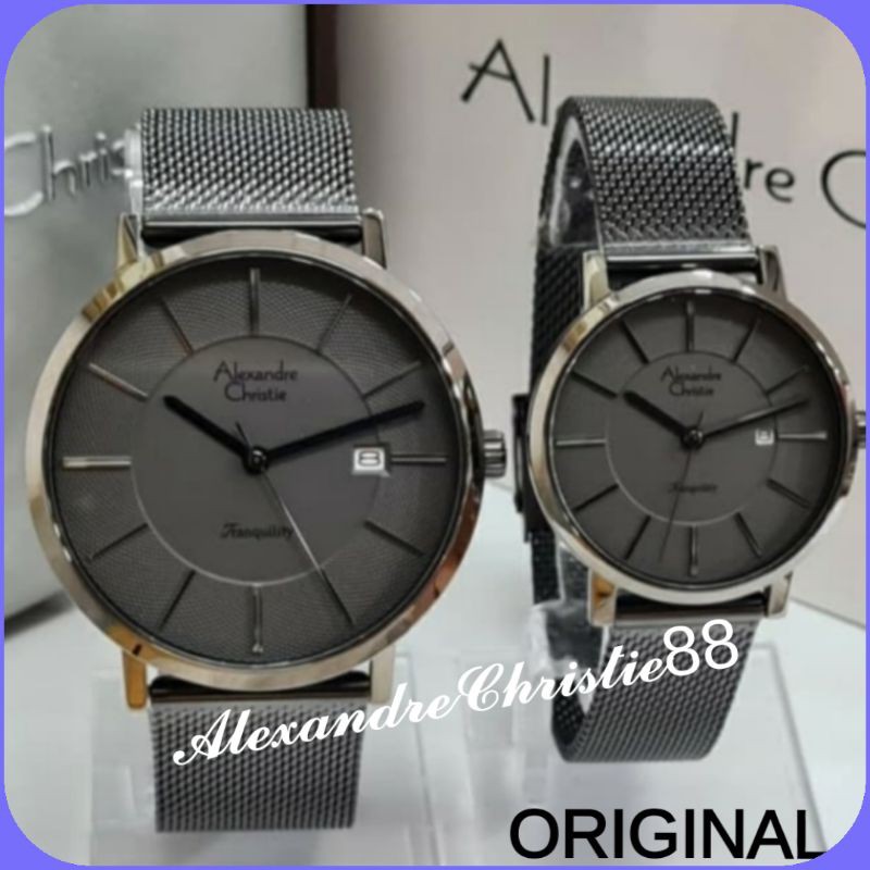 Jam Tangan Couple Pria Wanita Alexandre Christie AC8628 AC 8628 8628