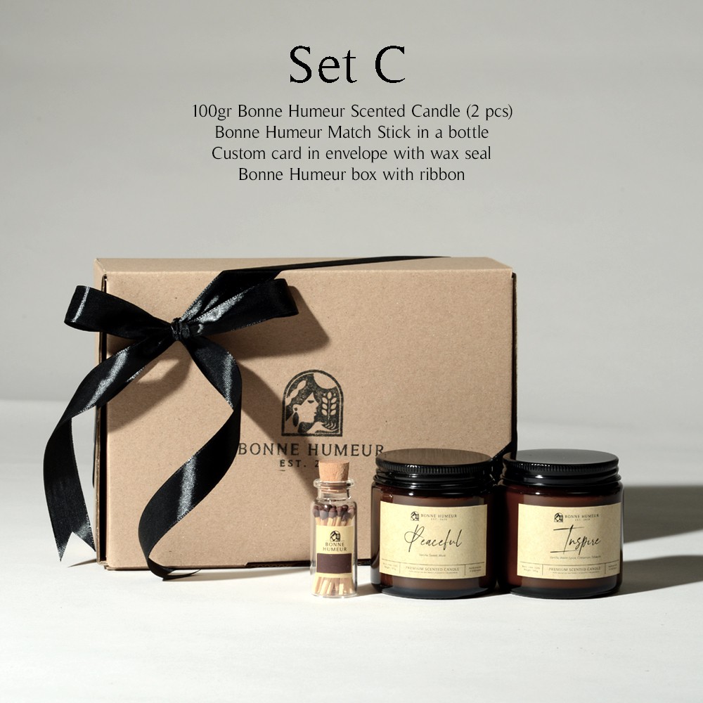 

Bonne Humeur Gift Set C Hadiah Kado Birthday Anniversary Premium Hampers Merchandise Box Hadiah