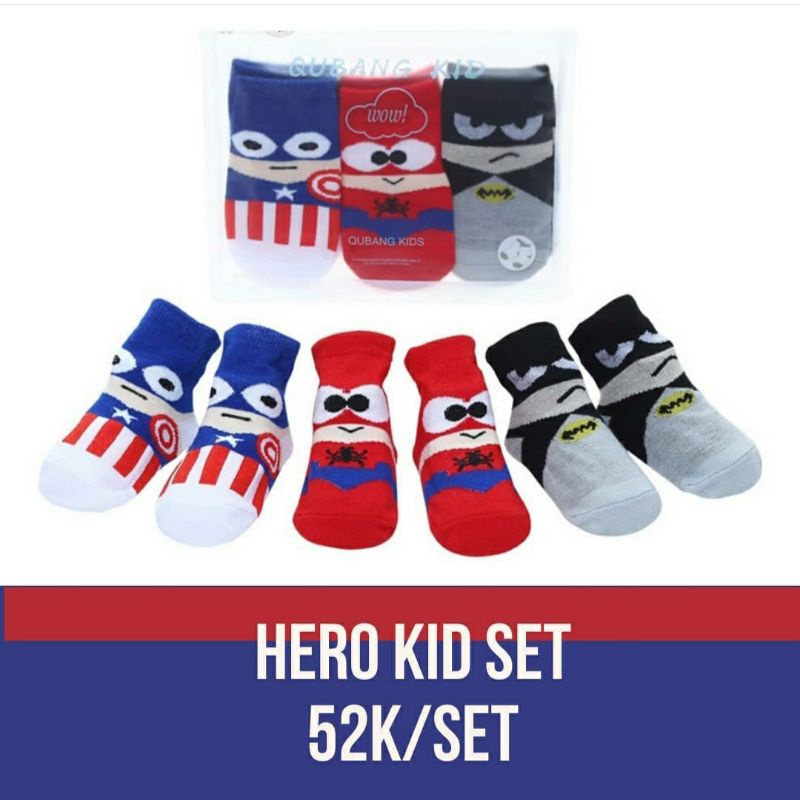 Hero Socks / Antislip Socks/ Kaos Kaki antislip