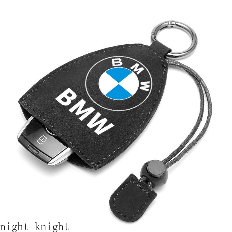 Suede Car key bag Universal fob for E46 E90 E60 E39 F30 E36 F10 F20 E87 E92 E30 E34 X1 X3 X4 X5 X6 Car Key Case