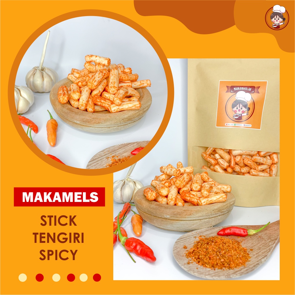 

Snack STICK TENGIRI SPICY PEDAS PREMIUM HALAL MAKAMELS
