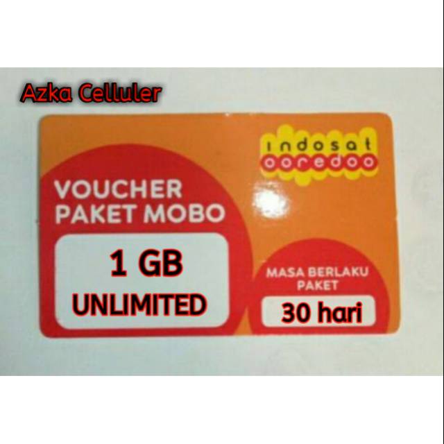 VO INDOSAT 1GB UNLIMITED