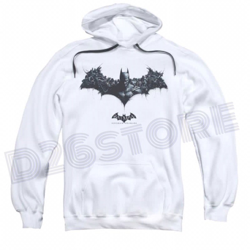 Sweater Hoodie Batman Arkham Origins game gaming The Dark Knight DC Comics