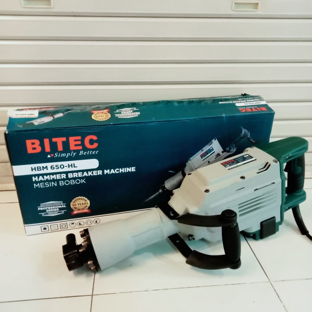 Mesin Bobok Beton Demolition Jack Hammer HBM650-HL BITEC HBM 650-HL