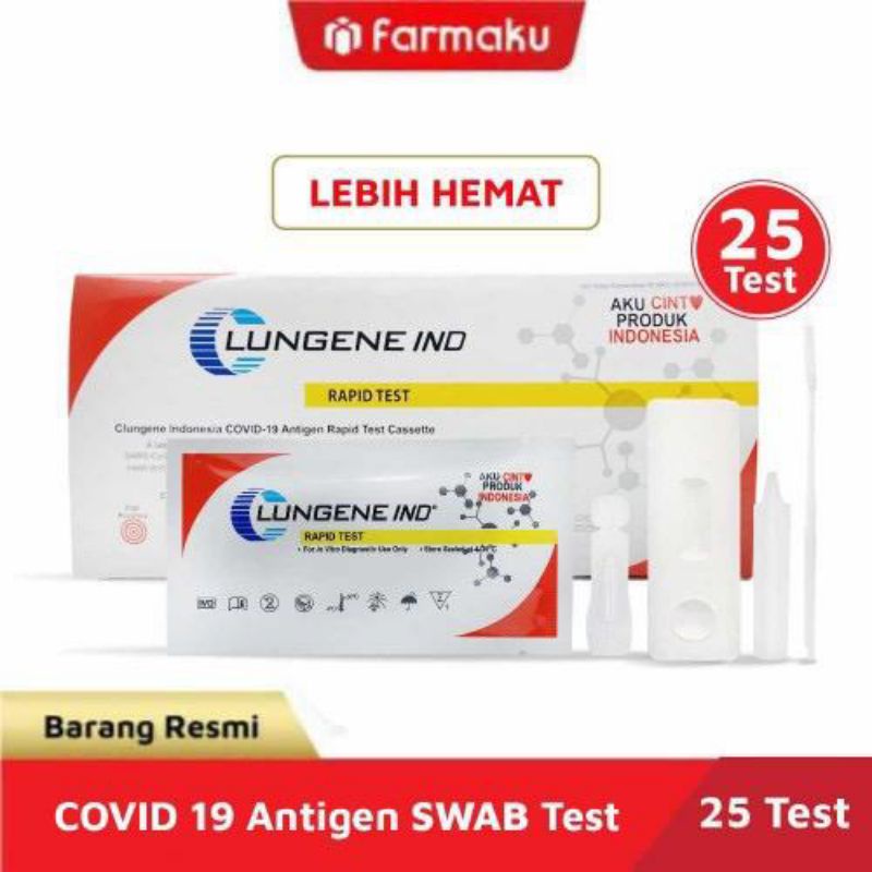 swab antigen mandiri lungene