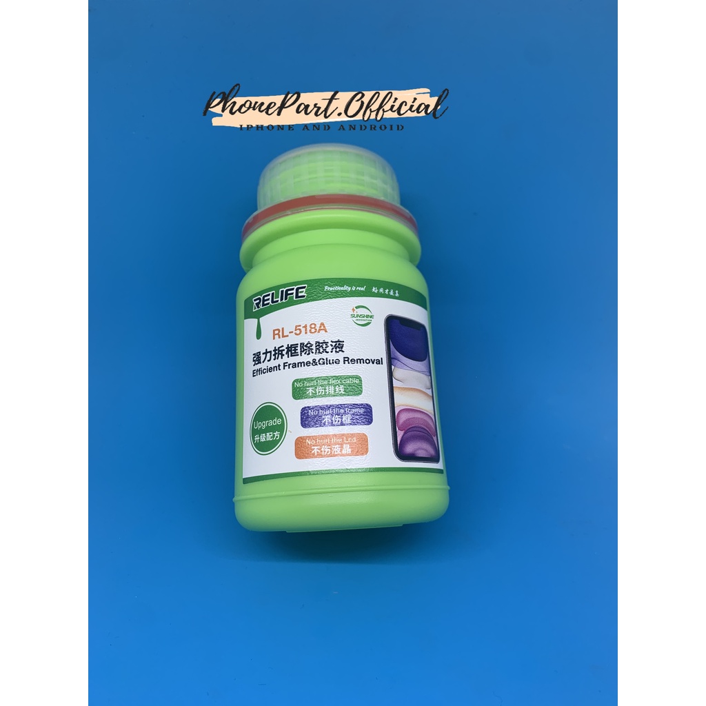 Cairan Penghancur Lem LCD IC Frame Removal Glue Refile Pembersih Bekas Lem Universal
