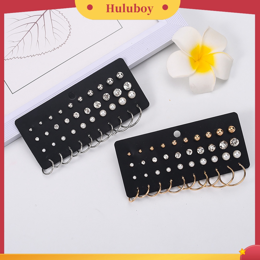 Hu Hu Hu Hu Hu Alat Bantu Pasang Kacamata♡ 40pcs / Lembar Anting Tusuk Mutiara Imitasi Bentuk Bulat Bahan Cubic Zirconia Untuk Wanita