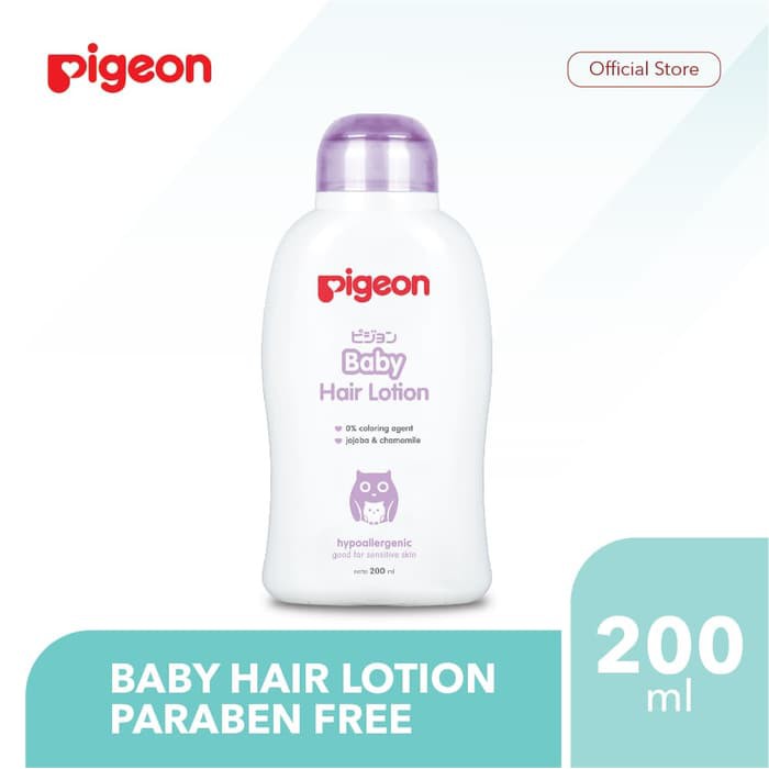 Pigeon Baby Hair Lotion Hypoallergenic 200ml | Shopee Indonesia