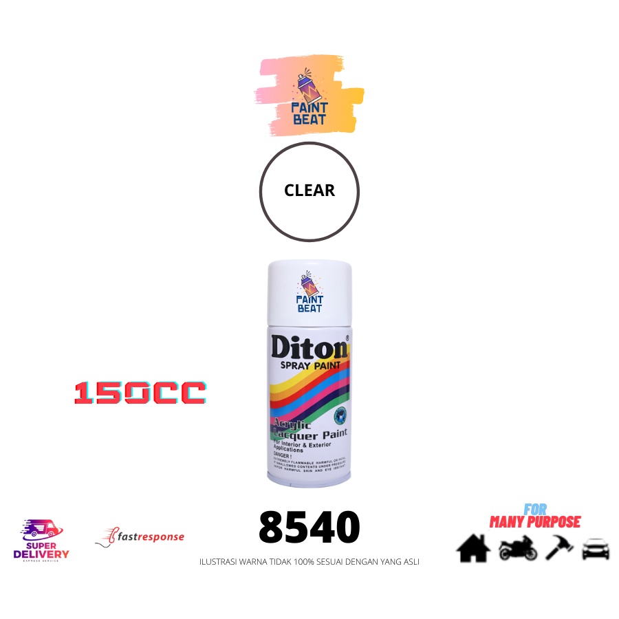 8540 Clear Cat Pylox Pilox Pilok Semprot Diton 150 cc