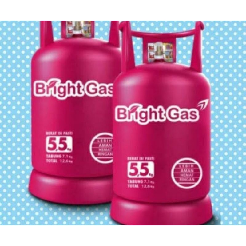 TABUNG Bright gas 5kg+isi