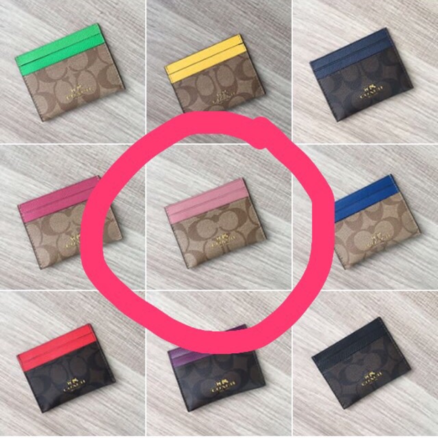 Coach Card Case