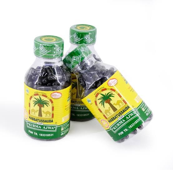 

TERMURAH HABBATUSSAUDA KURMA AJWA ISI 210 KAPSUL PRODUK ORI