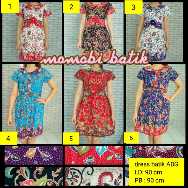 BAJU BATIK ANAK / DRESS TERUSAN / ECER GROSIR BATIK SOLO MURAH / GENTONG