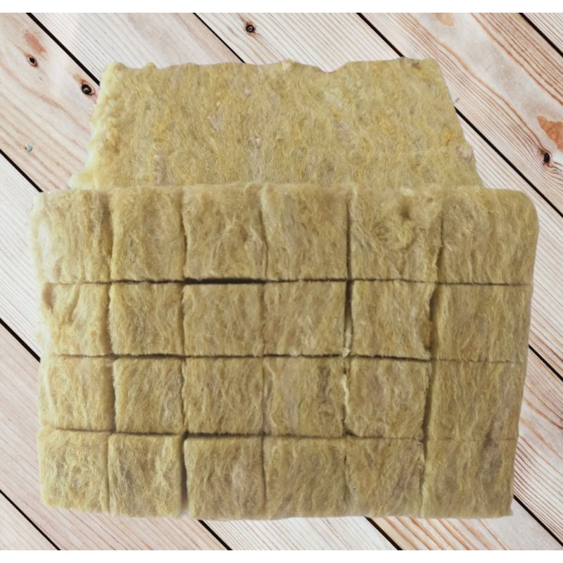Rockwool cultiline/Rockwool potong siap pakai..