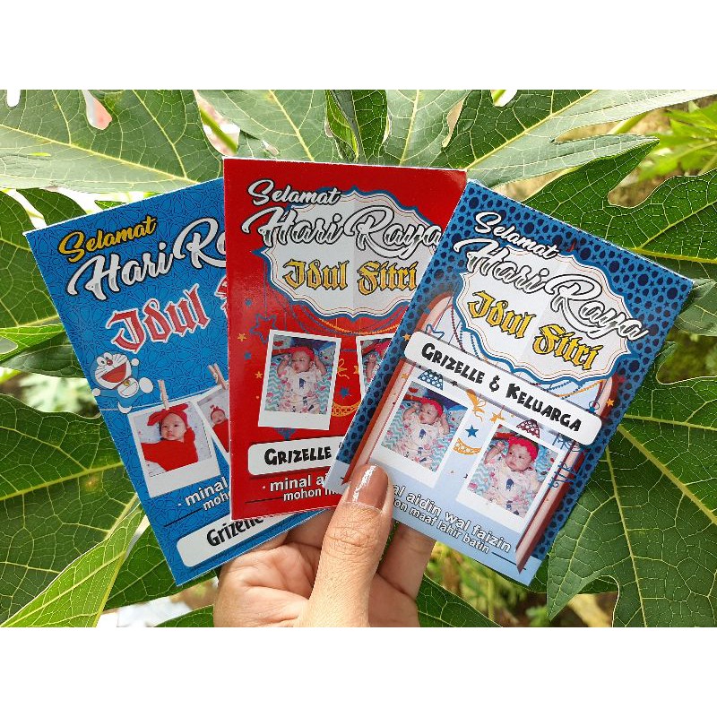 

AMPLOP LEBARAN CUSTOM PAKAI FOTO