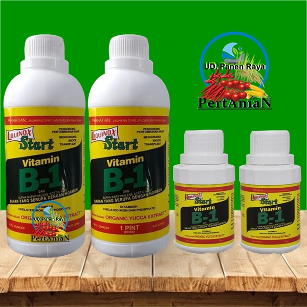 Jual Pupuk Liquinox START Vitamin B-1 Nutrisi Pertumbuhan Isi 100ml ...