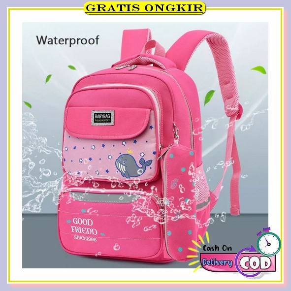 Mochillastore -Tas Sekolah Anak Viral-Viral Anak Perempuan Backpack Sekolah Anak Tk Sd Smp Sma Kulia