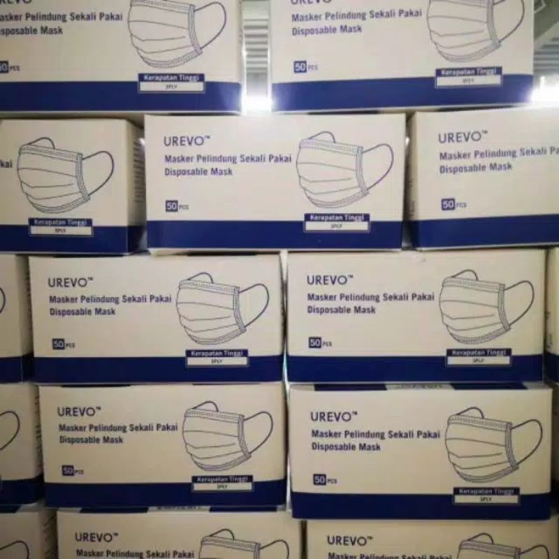 Masker medis 3ply || EARLOOP SURGICAL FACE MASK