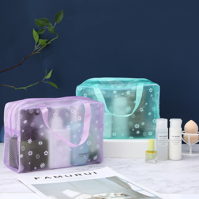 【GOGOMART】Tas Kosmetik Cosmetic Bag Pouch Tas Make Up Organizer - TS15