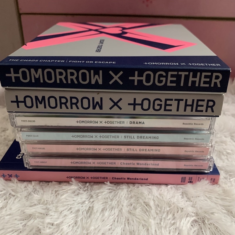 [booked] japan & korean jewel case txt