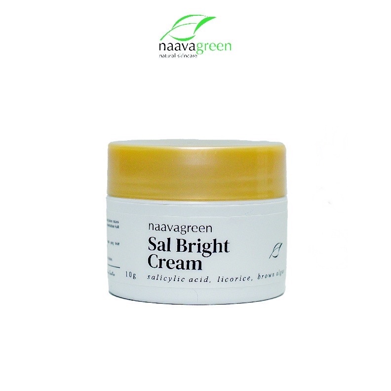 Naavagreen Natural Skincare Sal Bright Cream 10g