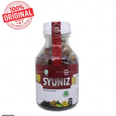 Terlaris SYUNIZ Kapsul Habbatussauda 4 in 1 180 Kapsul