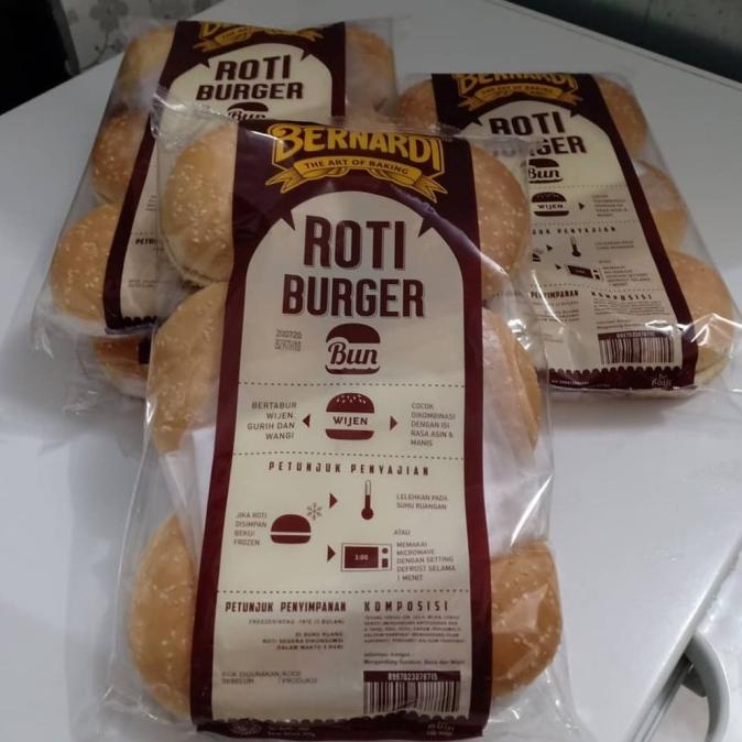 

MAKANAN BEKU / PAKET BURGER BERNARDI DAN PATTIES NON COD