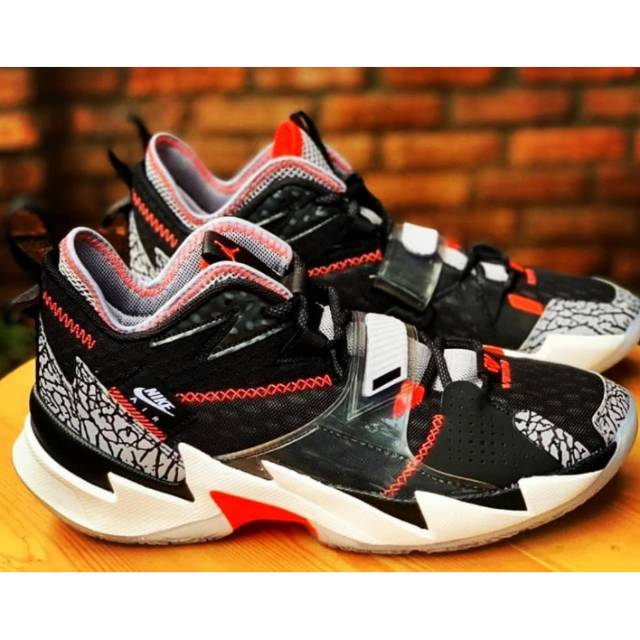 Air jordan why not zero 0.3 black cement