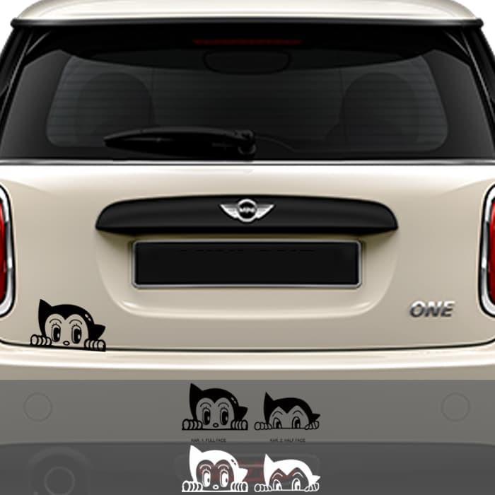 

Cutting Sticker Lucu Ngintip Astro Boy