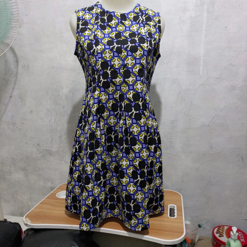 mini dress motif size S