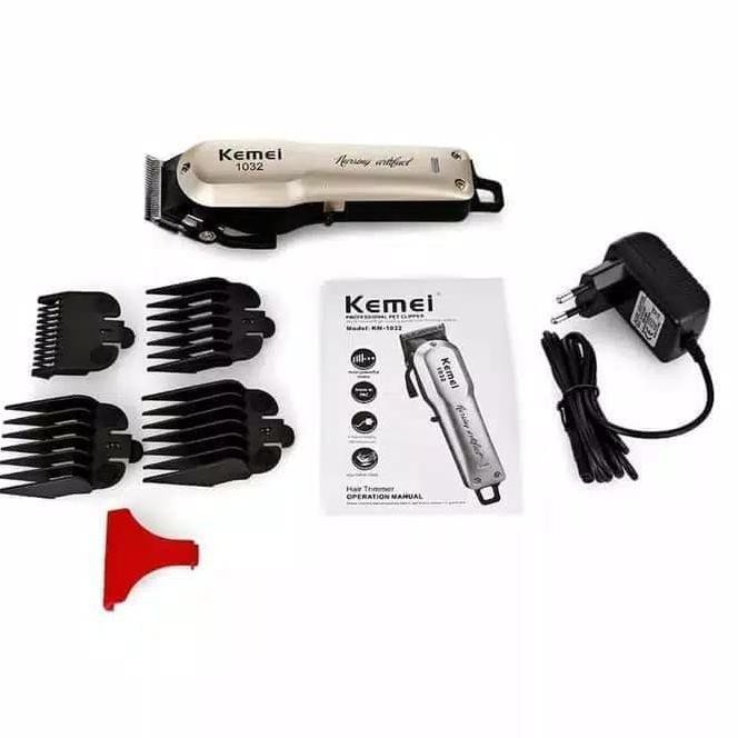 ALAT CUKUR RAMBUT KEMEI KM 1032 MESIN CUKUR HAIR CLIPPER CHARGER