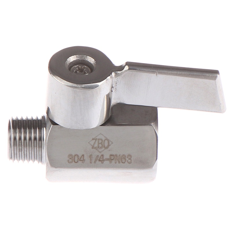 &lt; E2id &amp; &gt; Npt Male &amp; Female Bola Mini 1 / 4 &quot;Bahan Stainless Steel 304