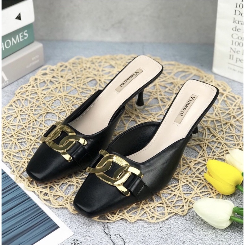 Heelsslop 20228 sendal wanita import realpict