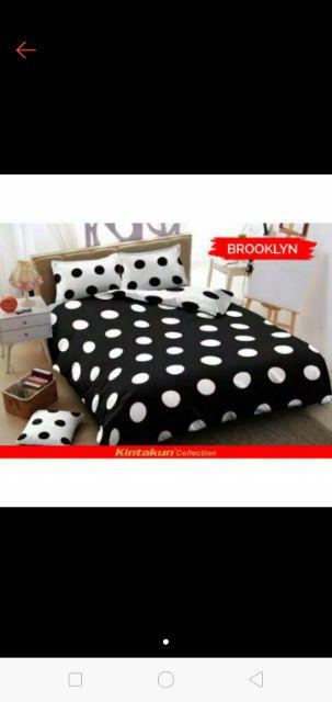 Sprei Kintakun Dluxe Size King 180x200/ Sprei No. 1 Motif Molino