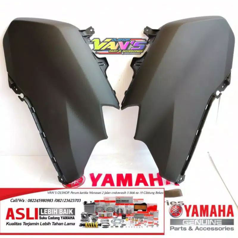BODY COWLING KANAN KIRI HITAM DOFF NMAX NEW 2020 ORIGINAL