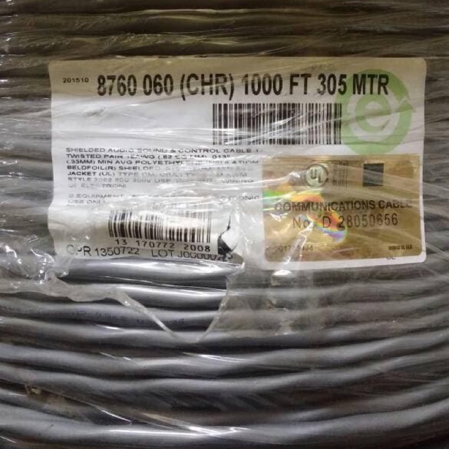 Kabel Belden 8760 1 Pair 18 AWG