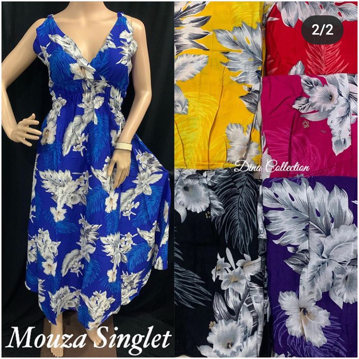 Mouza Singlet Bunga 05