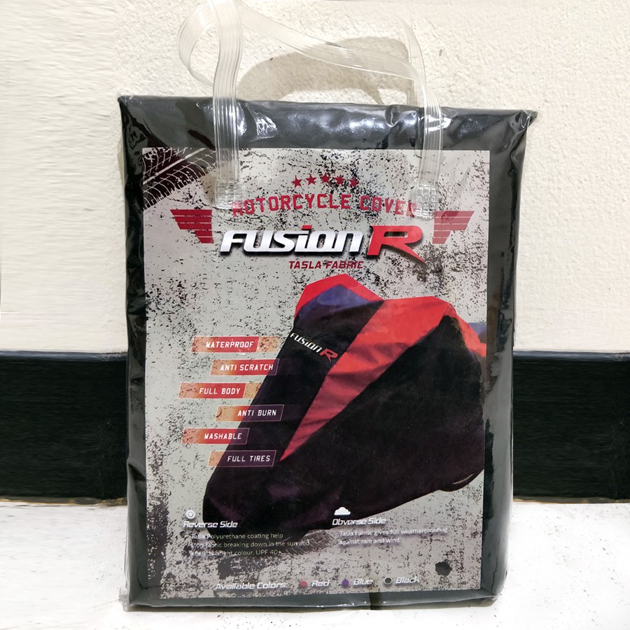 Sarung Motor Warna YAMAHA LEXI Waterproof / Penutup Motor Warna LEXI / Cover Motor Merek FUSION R