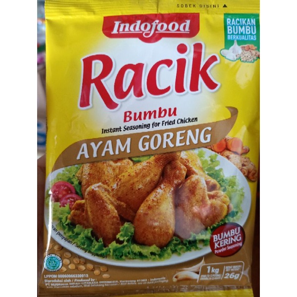 

Bumbu Racik Ayam Goreng