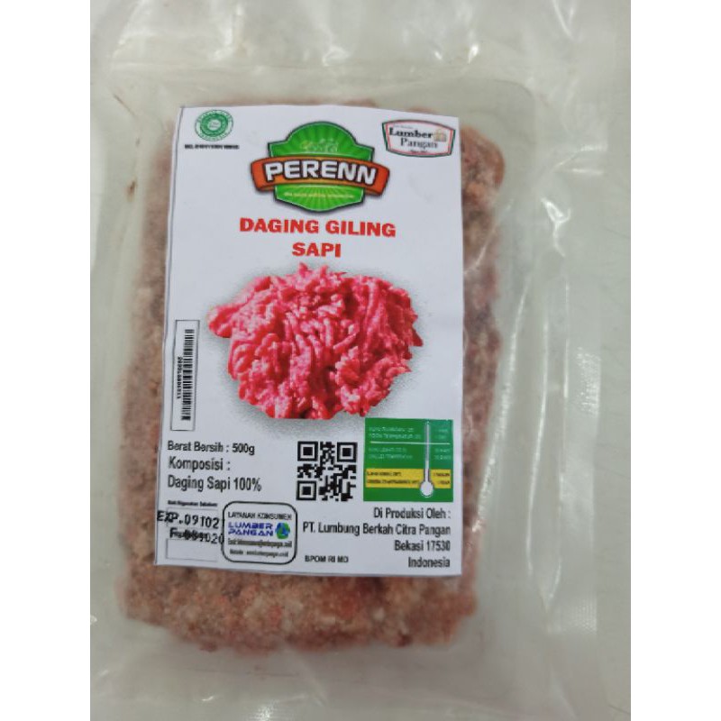 

Perenn Peren Daging sapi giling 500 gr