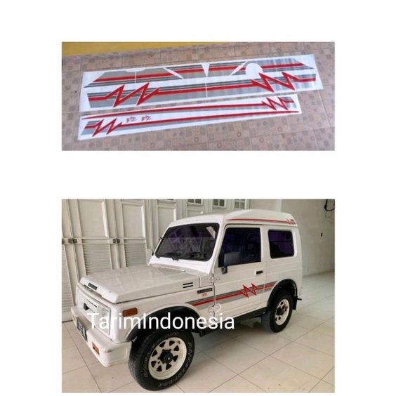 Sticker suzuki katana jimny / Stiker jimny katana